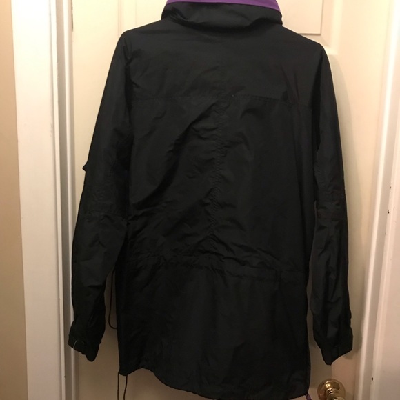 Columbia men’s medium vintage 1/2 zip pull over jacket with hood - Picture 5 of 10